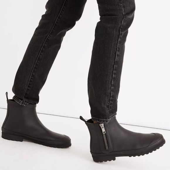 Madewell The Zip-Up Lugsole Rain Boot - Picture 5 of 6